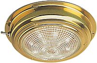 Sea-Dog Brass LED Dome Light - 5" Lens [400208-1]