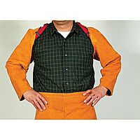 BEST WELDS 902-Q-12 - Leather Sleeves, 23" Long, Snaps Closure, One Size Fits Most, Golden