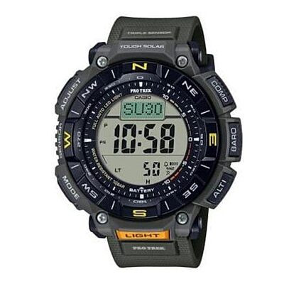 CASIO PRG340 Series Pro Trek Tough Solar Triple Sensor Outdoor Watch