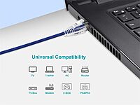 Monoprice SlimRun Cat6 UTP Ethernet Patch Cable 28AWG 550MHz Snagless