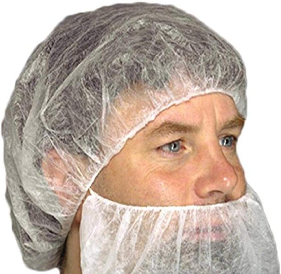 West Chester UB-28-1000 Polypropylene Bouffant Cap – [Pack of 1000], White, Size 28