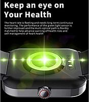 Monitor de glucosa smartwatch, Moda Bluetooth, Alta definición Pantalla Grande