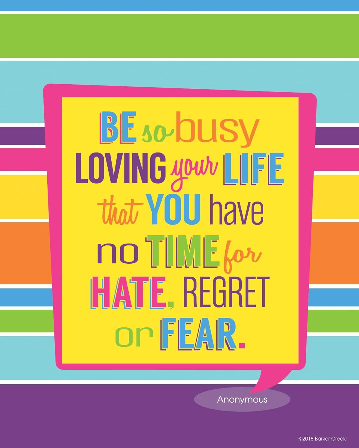 BARKER CREEK Art Print Set - Inspirational Classroom & Home Décor