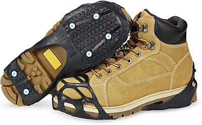 DUE NORTH All Purpose Ice Cleats - Full-Foot Traction Aids for Men & Women