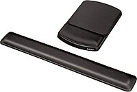 Fellowes 91737 Gel Wrist Rest - Graphite/Platinum (Pack of 3)