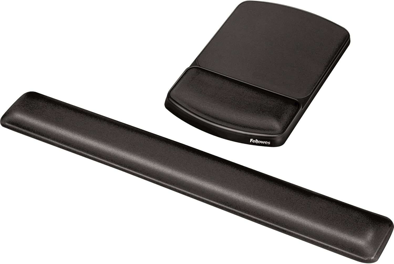 Fellowes 91737 Gel Wrist Rest - Graphite/Platinum (Pack of 3)