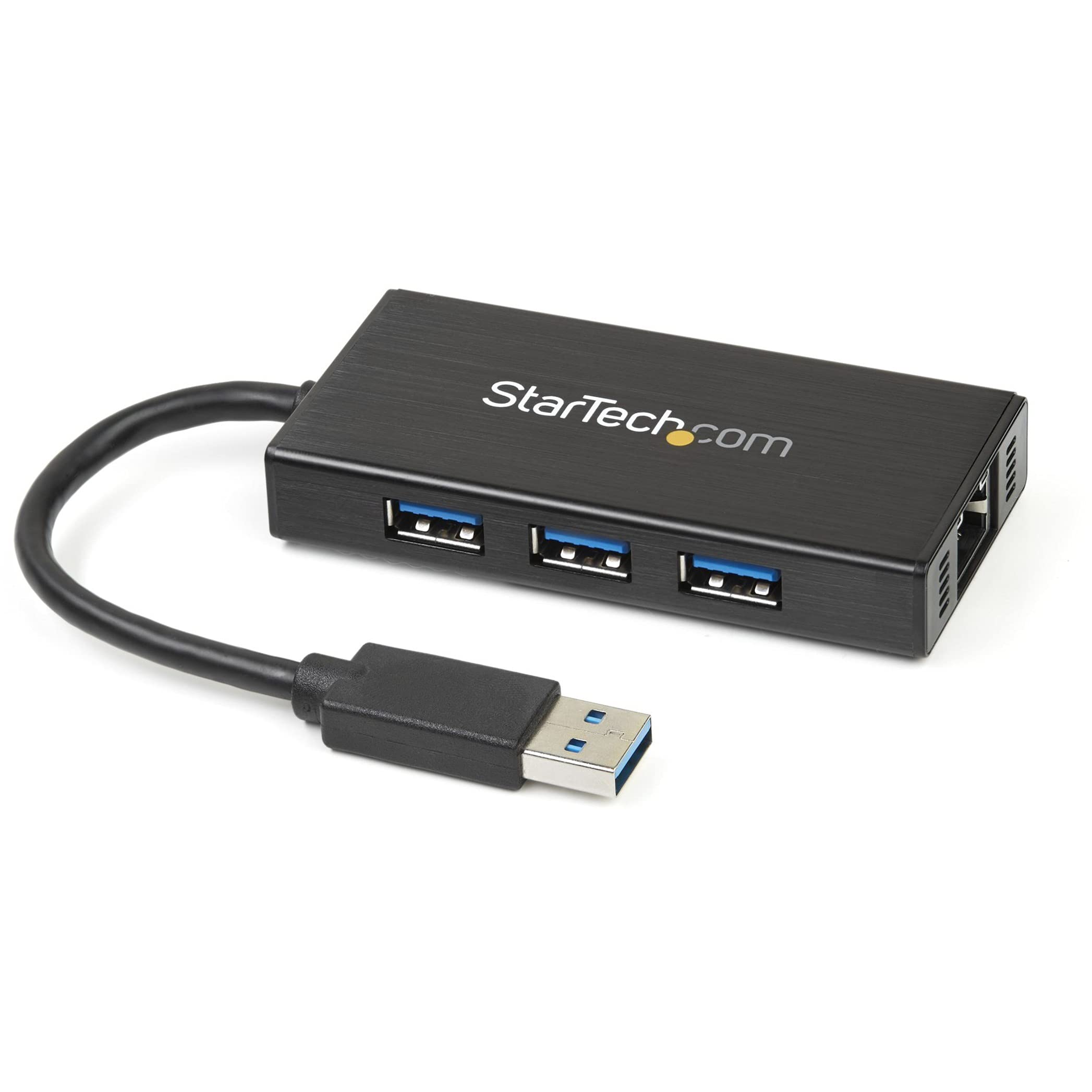 StarTech.com USB 3.0 to Gigabit Ethernet Adapter with USB 3.0 Hub