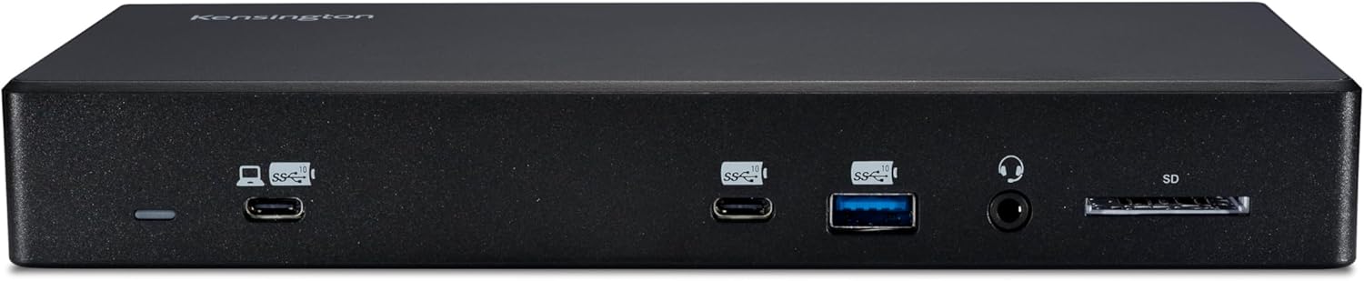 Kensington SD4855P USB-C Dual Display Docking Station (DFS),100W PD - DP++/HDMI (K33575NA)