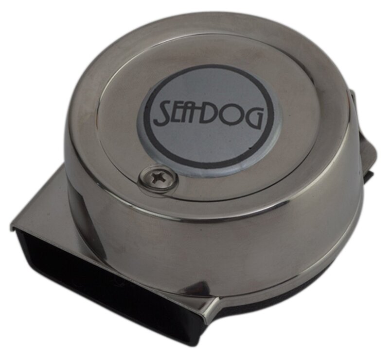 Sea Dog Line Single Mini Compact Horn, Stainless steel