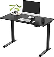 FlexiSpot E9 Standing Desk Electric Height-Adjustable Quick-Install, 48x24