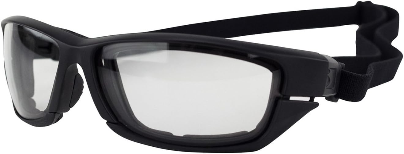 Bobster ® Decoder 2, Matte Black Frame, Clear Photochromic Lens