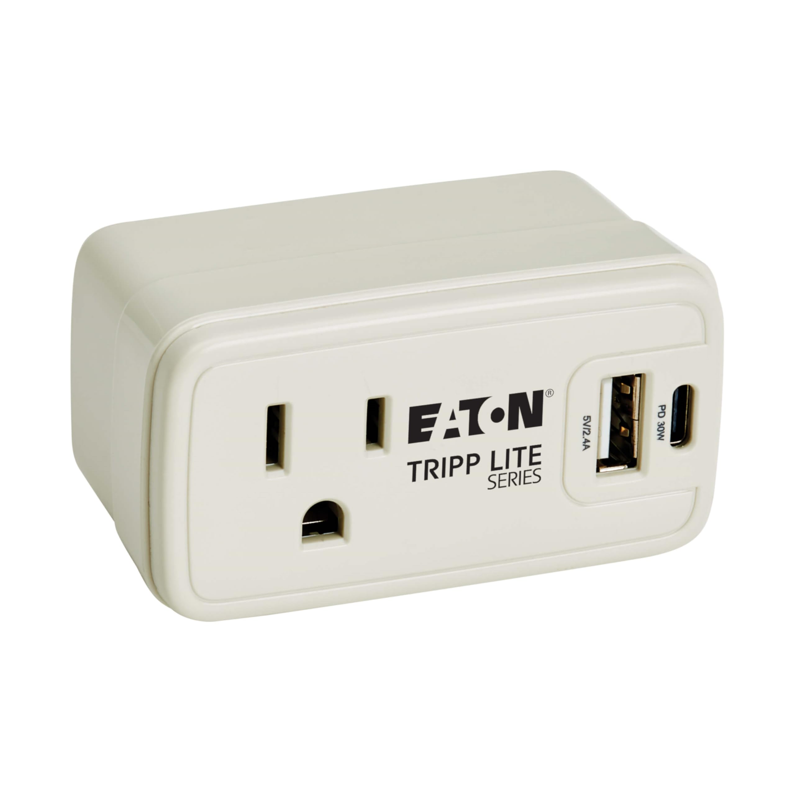 Eaton Tripp Lite SK10C32 1-Outlet Travel Power Strip & USB Charger
