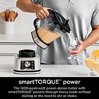 Ninja Blender For Kitchen | Food Processor Combo System | Smoothie Maker & Nutrient Extractor | 6 Functions for Bowls