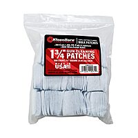KleenBore 1-3/4” .28-.35 Cal. Cleaning Patches (500PK),White