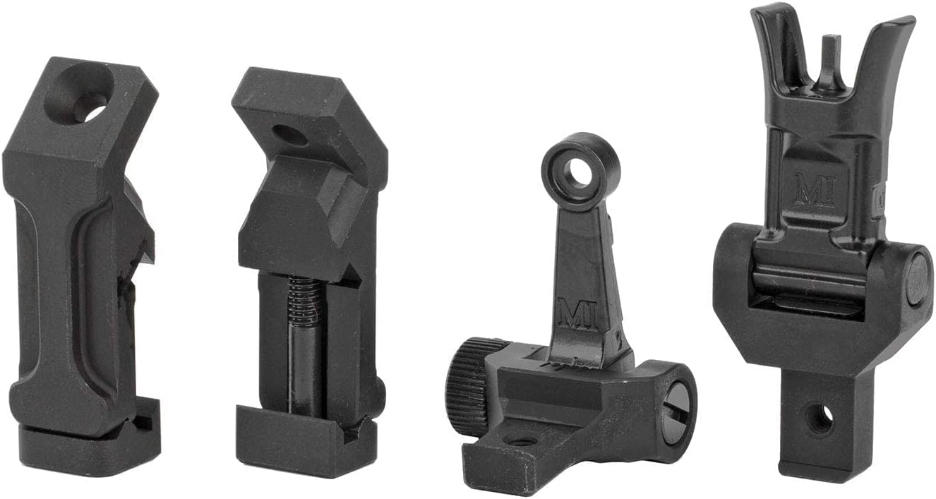 Midwest Combat Rifle 45° Offset Front & Rear Sight Set