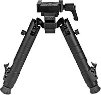 Warne 7902M Precision Bipod, Arca Rail Interface, Rapid Leg Deployment, Competition Ready, Fits ARCA Rail, Matte Black