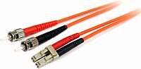 StarTech.com 3m Fiber Optic Cable - Multimode Duplex 62.5/125 LSZH Fiber Jumper Cord - LC/ST