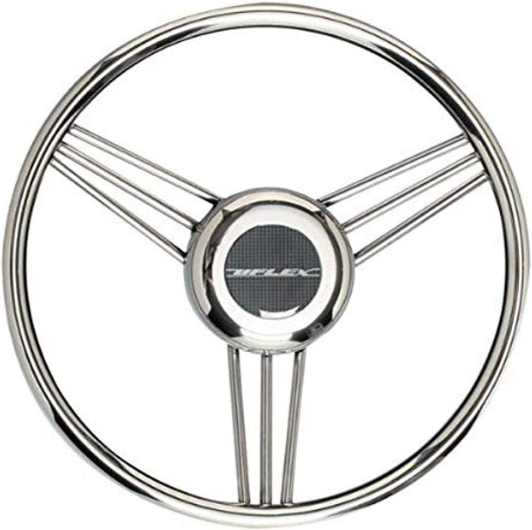 Uflex V27 13.8" Ultraflex Non-Magnetic Stainless Steel Steering Wheel