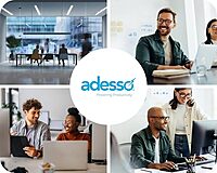 Adesso Xtream H5 - 3.5mm Stereo Headset with Microphone - Noise Cancelling - Wired- Lightweight - Works with Computer, Tablet and Smartphone. Ideal