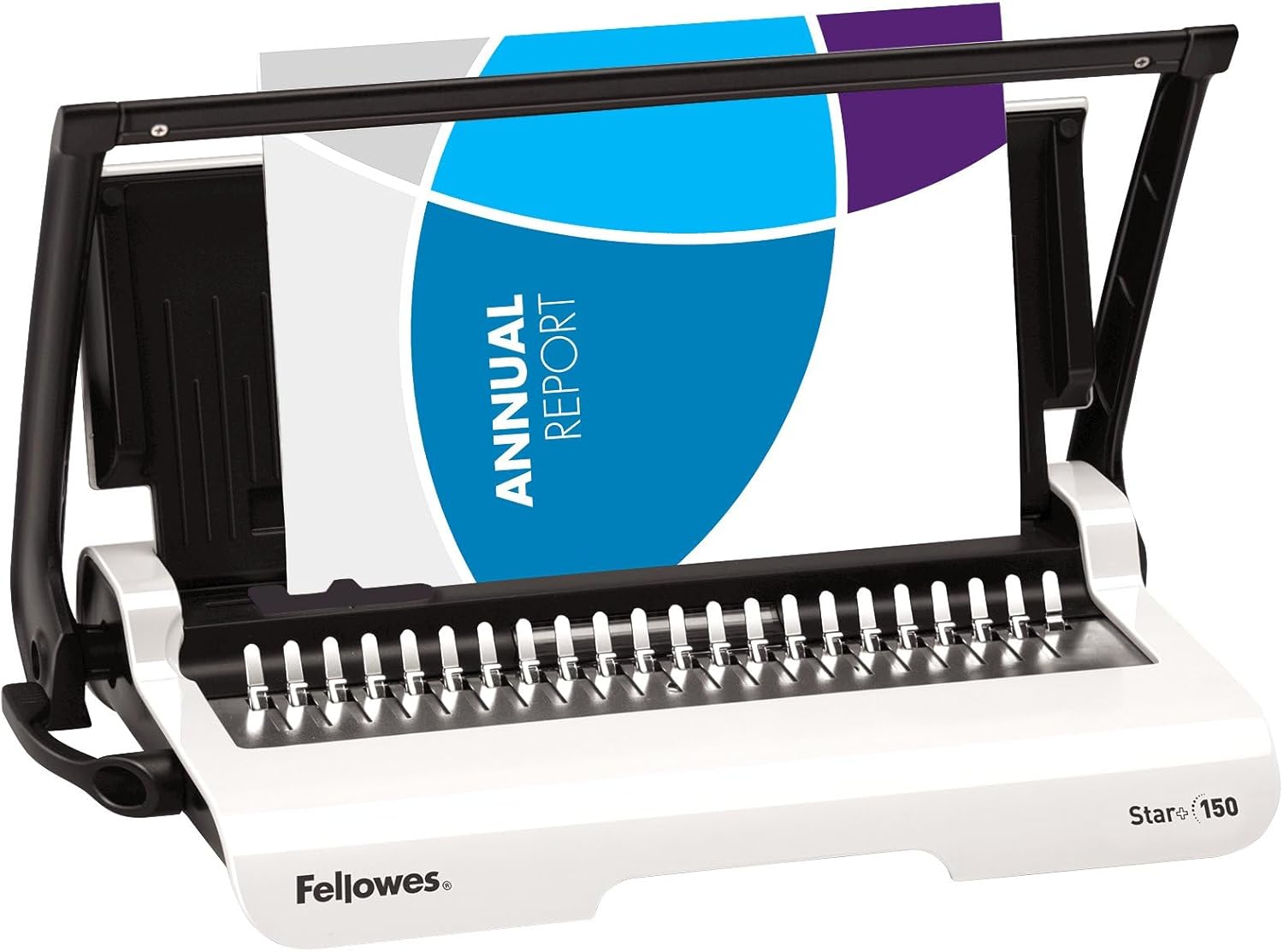 Fellowes Binding Machine Star+ Comb Binding (5006501), 3.1" x 17.7" x 9.8"