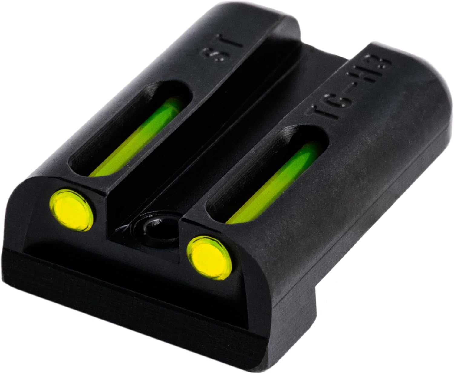 TRUGLO TFO Tritium & Fiber-Optic Front & Rear Handgun Sight Set Compatible with Sig Sauer Handguns