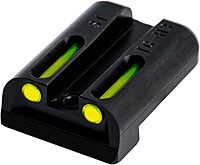 TRUGLO TFO Tritium & Fiber-Optic Front & Rear Handgun Sight Set Compatible with Sig Sauer Handguns