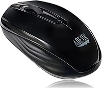 ADESSO iMouse S50 Wireless Mini Mouse - 2.4GHz RF, 1200 DPI