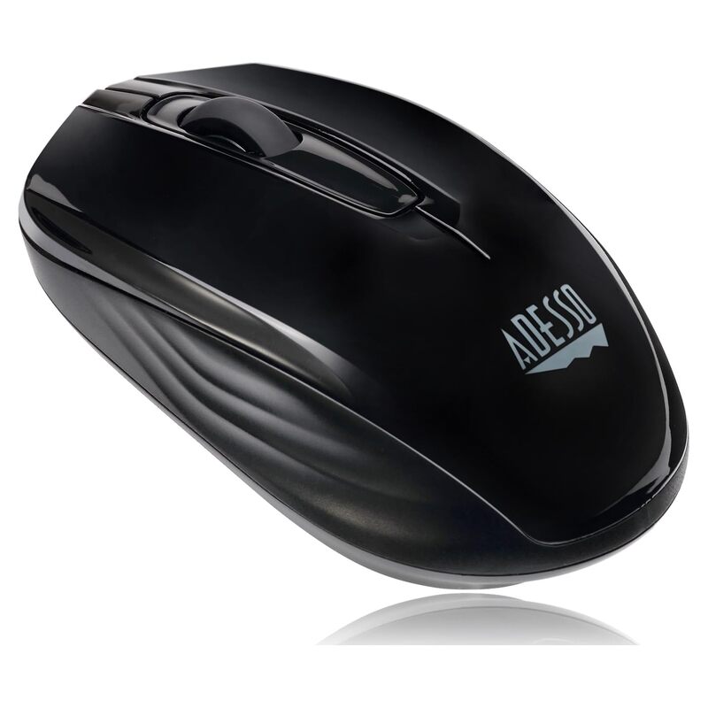 ADESSO iMouse S50 Wireless Mini Mouse - 2.4GHz RF, 1200 DPI