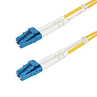 StarTech.com OS2 Single Mode Duplex Fiber Optic Patch Cable, 9/125, 100G, LSZH
