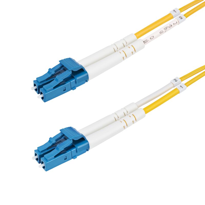 StarTech.com OS2 Single Mode Duplex Fiber Optic Patch Cable, 9/125, 100G, LSZH