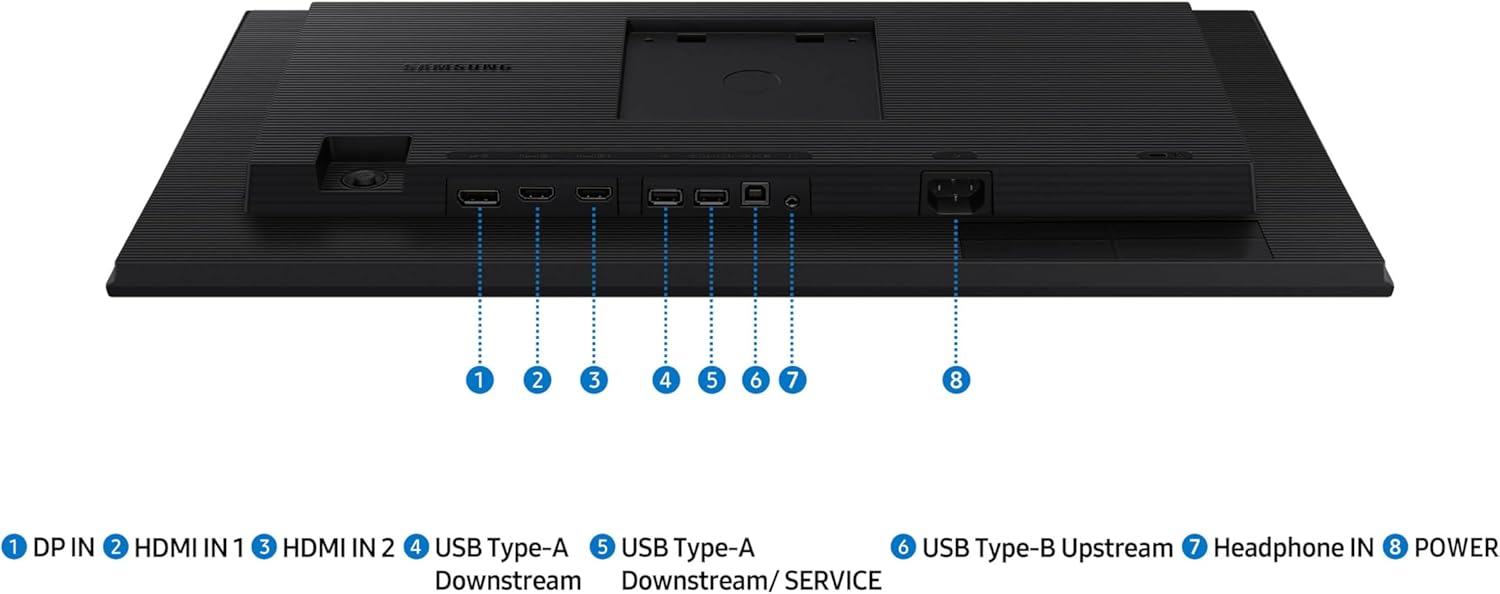Samsung S40GD Borderless Business Monitor with IPS Panel, 100Hz Refresh Rate, Eye Saver Mode, Game Picture Mode