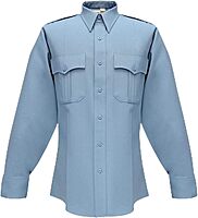 FLYING CROSS Deluxe Tropical Long Sleeve Shirt w/ Pleated Pockets