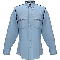 FLYING CROSS Deluxe Tropical Long Sleeve Shirt w/ Pleated Pockets