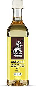 PURE&SURE - ORGANIC SUNFLOWER OIL 500 ML