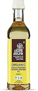 PURE&SURE - ORGANIC SUNFLOWER OIL 500ml