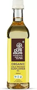 PURE&SURE - ORGANIC SUNFLOWER OIL 500ml