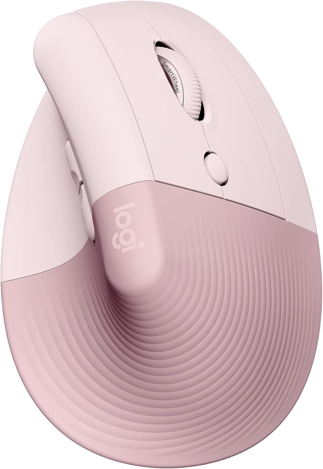 Logitech Lift Vertical Ergonomic Mouse, Wireless, Bluetooth or Logi Bolt USB receiver, Quiet clicks, 4 buttons