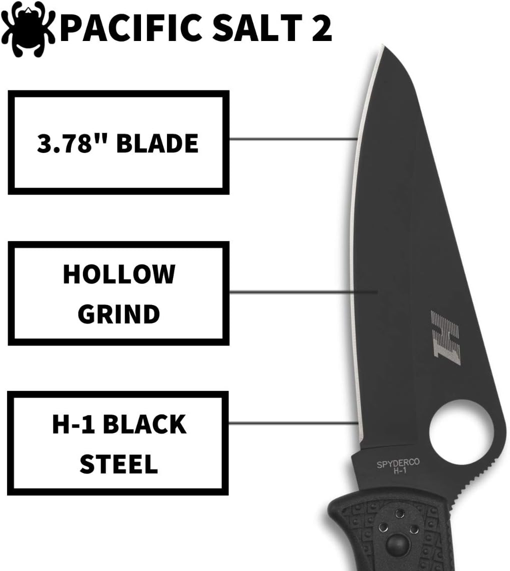 Spyderco Pacific Salt 2 Lightweight Folding Knife
