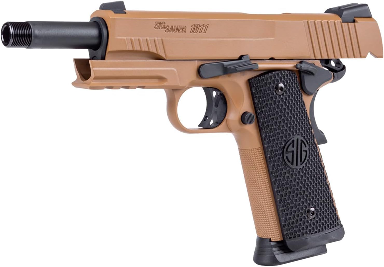 Sig Sauer 1911 Emperor Scorpion CO2-Powered 4.5mm Steel BB Caliber Semi-Auto Air Pistol with 17rd BB Mag