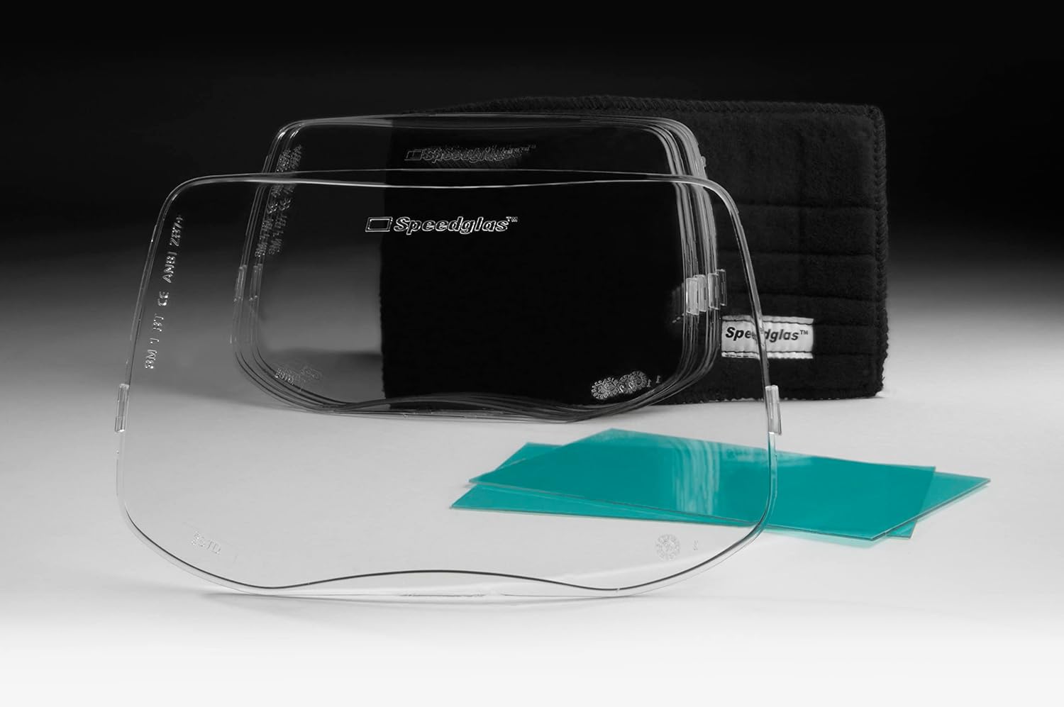3M Speedglas Welding Starter Kit 9100XX 06-0201-30, Outside Protection Plates, Inside Protection Plates, and Sweat Pad