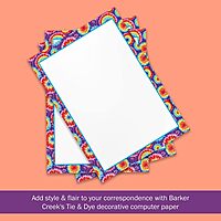 Barker Creek Tie-Dye Design Computer Paper, 8-1/2 x 11 Inches, 50 Sheets