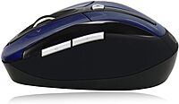 ADESSO iMouse S60 Wireless Optical Mouse with 2.4 GHz RF, Programmable Driver, Tilt-Wheel Scrolling