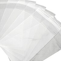 Pack of 1,000, 6 x 9" 1.5 Mil Resealable Polypropylene Bags - Clear