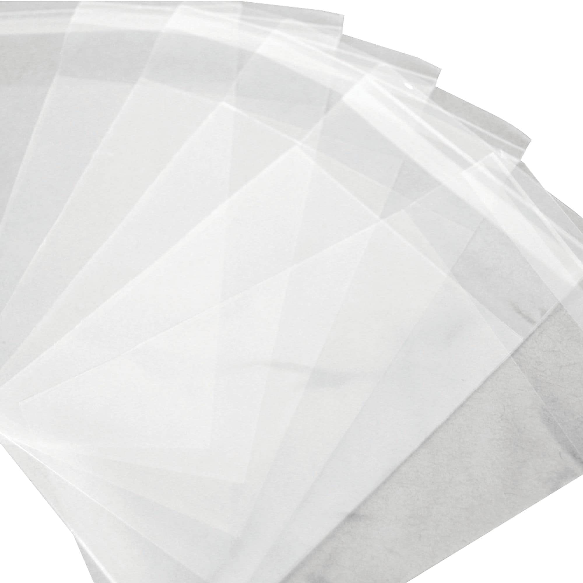 Pack of 1,000, 6 x 9" 1.5 Mil Resealable Polypropylene Bags - Clear