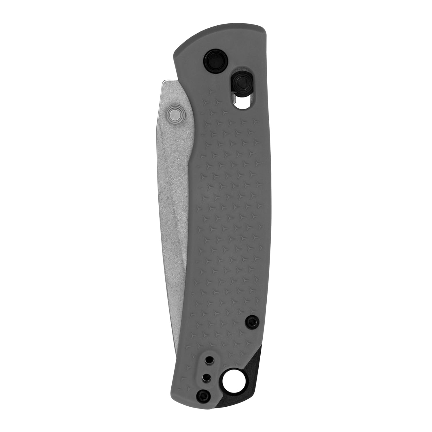 Kershaw Sequence Pocket Knife, Gray Design, 3.32 Inch Stainless Steel Drop Point Blade, EDC with Manual Opening