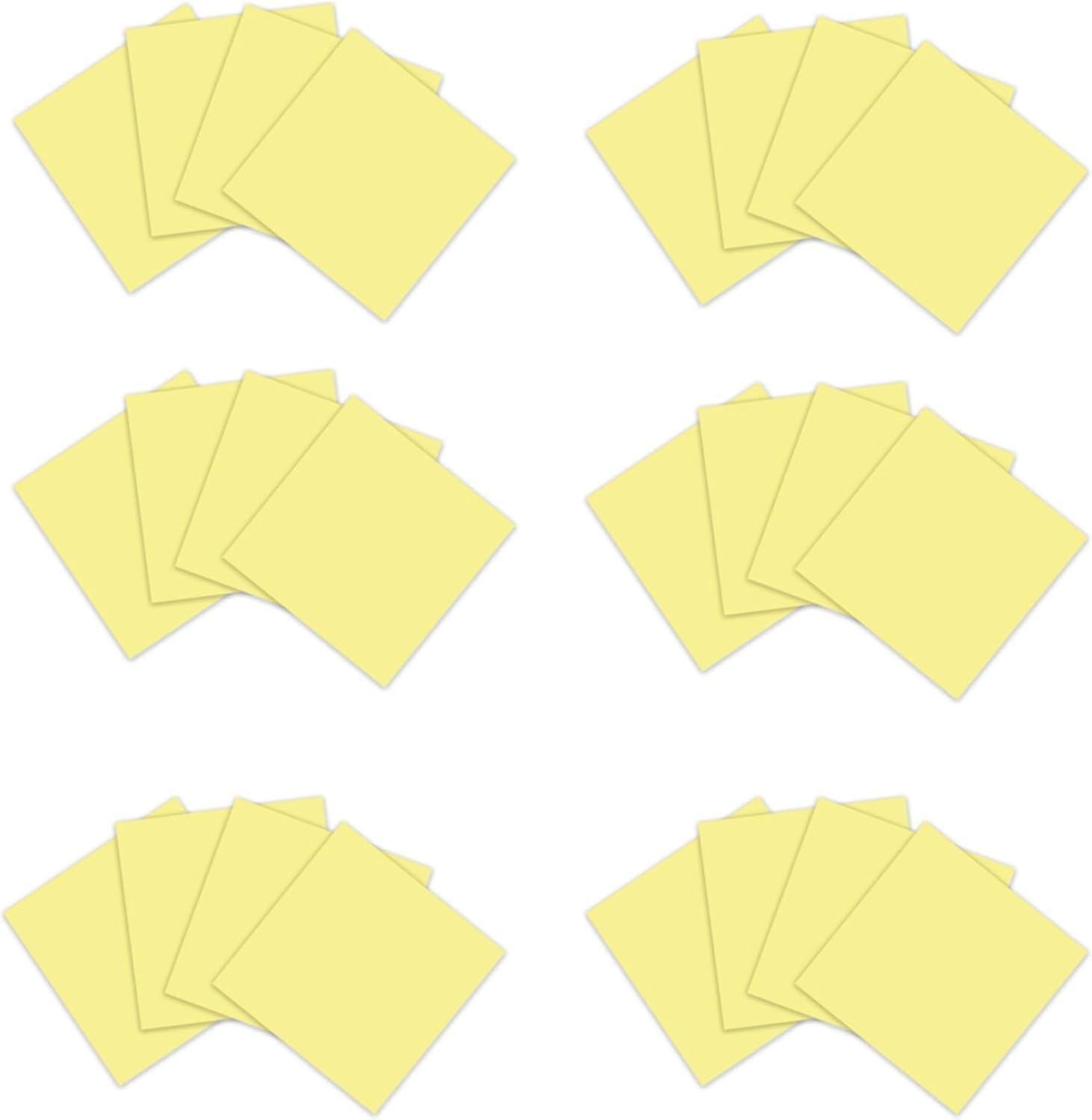 Post-it 100% Recycled Paper Super Sticky Notes, 3 in. x 3 in., 24 Pads/Pack, 70 Sheets/Pad