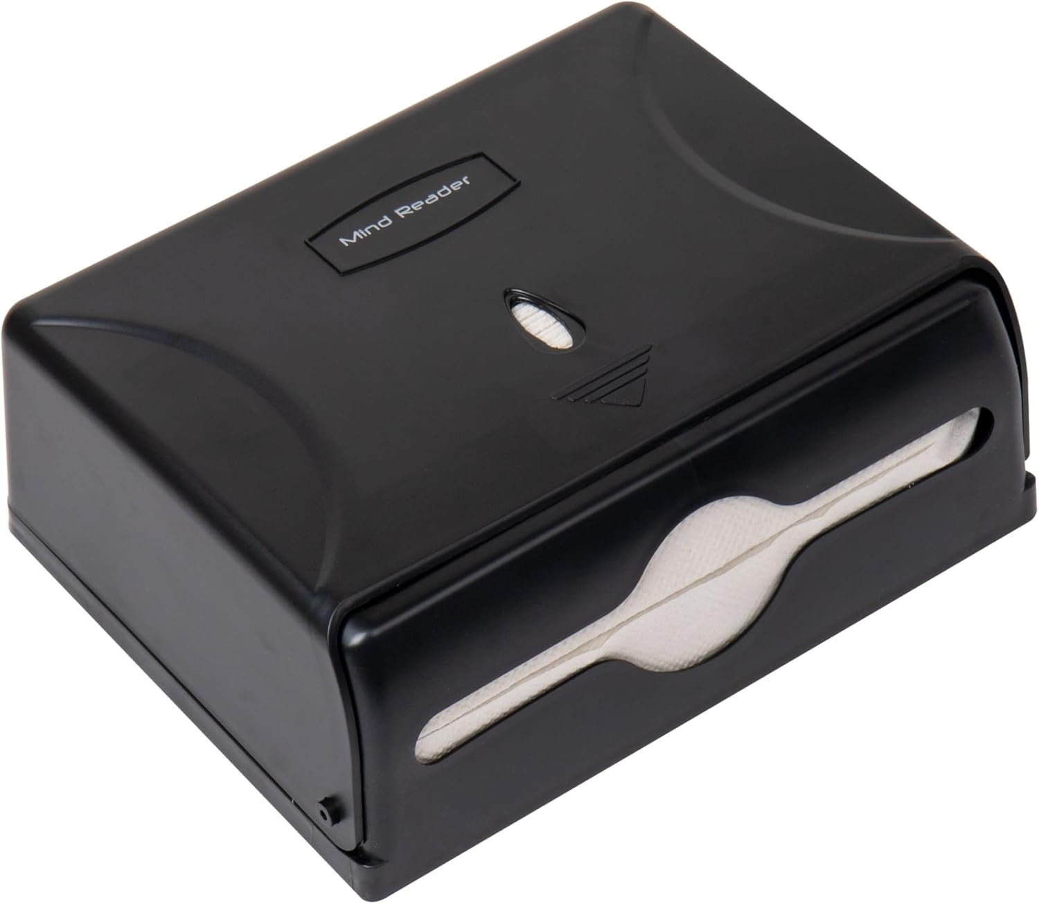 MIND READER Wall-Mounted Multi-Fold Paper Towel Dispenser