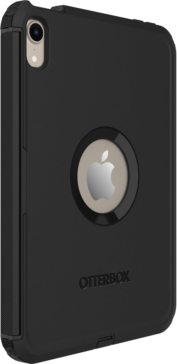 OtterBox Defender Series Case for iPad mini (A17) and iPad mini (6th gen) - Black, Rugged, Durable, Multi-Layer Protection