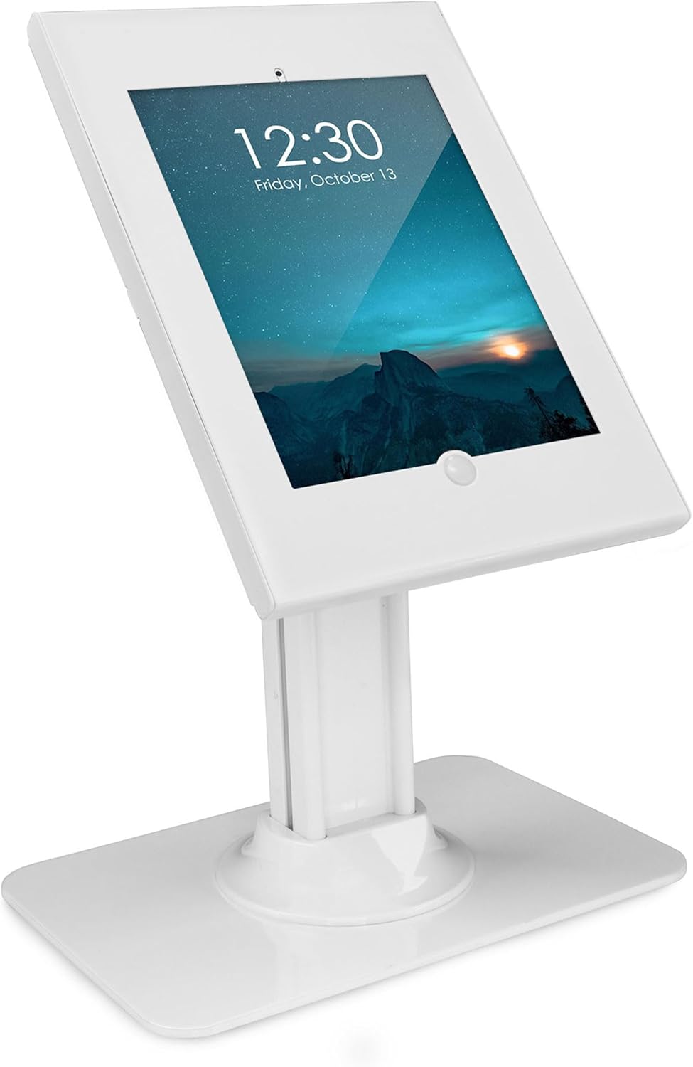 Mount-It! Anti-Theft Tablet Kiosk, Locking Countertop Tablet Enclosure with Freestanding Base - Pro, iPad Air