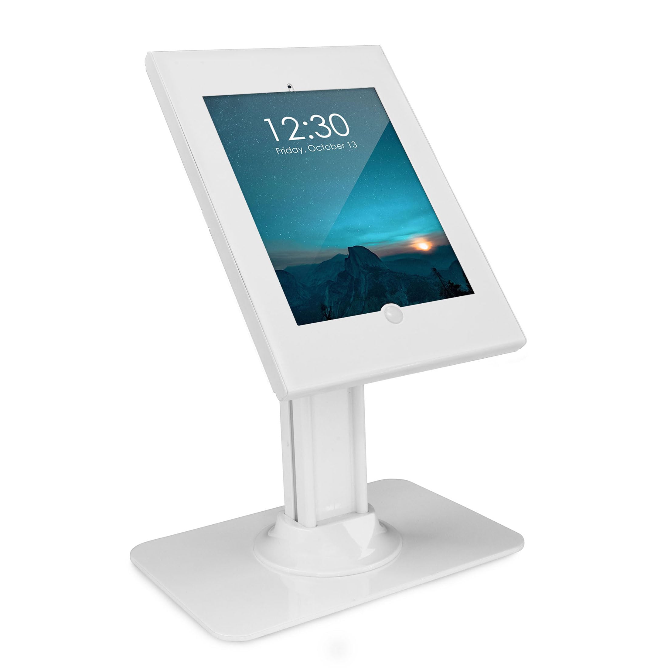 Mount-It! Anti-Theft Tablet Kiosk, Locking Countertop Tablet Enclosure with Freestanding Base - Pro, iPad Air